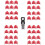 100pcs RJ45 Port Ethernet LAN Hub Dust Cover Plug Cap Blocking Protector with Proprietary Lock 3