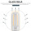 2pcs E14 3W LED extractor hood ventilation lamp warm white 3