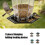 Weatherproof extendable Wild Bird Feeding System-Green 3