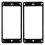 2pcs Flat Humbucker Pickup Mounting Frames, ABS Material compatible with Electric Guitars 2
