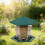 Weatherproof extendable Wild Bird Feeding System-Green 6