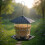 Weatherproof extendable Wild Bird Feeding System-Green 7