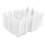 36-piece Clear Plastic Egg Trays, Storage Containers compatible with Refrigerator Household Use 3