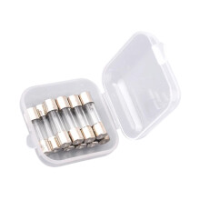 10 Stück 5 x 20 mm langsame Glasrohrsicherung, 250 V, 12-12A