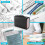 24 Pocket Expandable Accordion File Folder, Plastic Paper Document Receipt Organizer 4