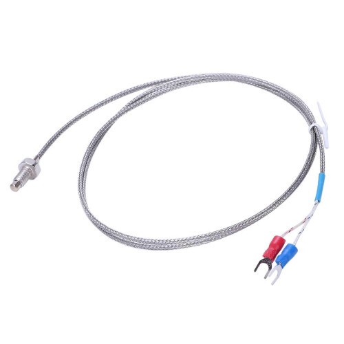 3.3ft K-type thermocouple temperature controller sensor probe, 0-400 1