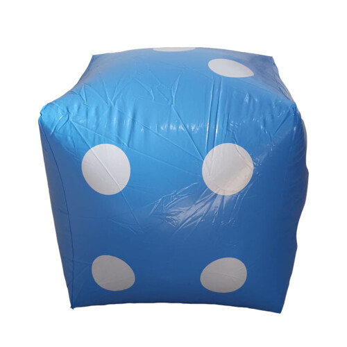 Oppustelige kæmpe terninger 30 cm PVC børnelegetøj 2