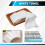 7-pack White Cotton Face Towels 30x30cm 5