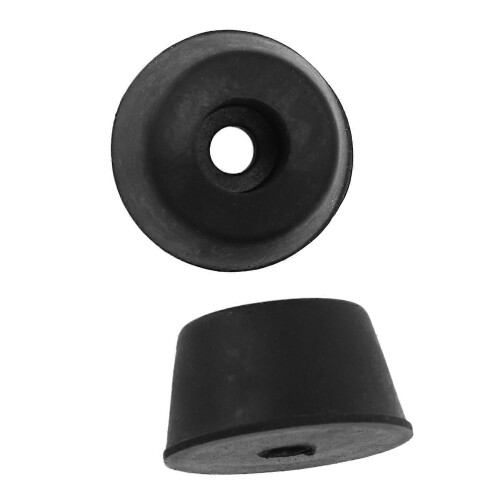 10pcs 21x12mm Conical Recessed Rubber Buffer Feet 1