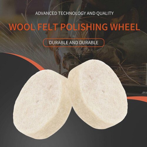 33pcs Soft Felt Polishing Wheels Mixed Accessories compatible with Rotary Tools 1