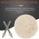 33pcs Soft Felt Polishing Wheels Mixed Accessories compatible with Rotary Tools 3