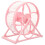 Plasthjul til hamster, 14 cm rosa 4