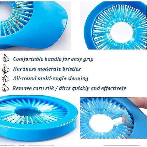 3pcs Corn Silk Remover Desilker Brush Vegetable Brushes,0770 1