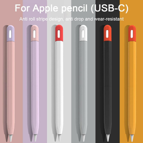 Θήκη και καπάκι σιλικόνης για στυλό Apple Pencil3 (USB-C) 1