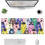 XL Gaming-musematte 80 x 30 cm gummibase 2