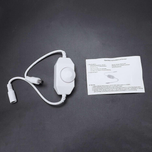 1pc 12V/24V 6A LED dimmer controller, adjustable brightness and color 1