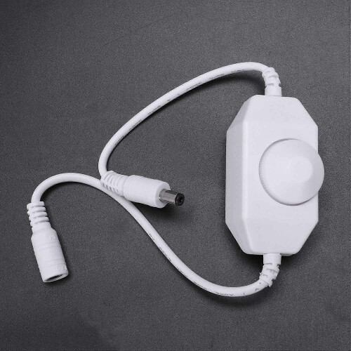 1pc 12V/24V 6A LED dimmer controller, adjustable brightness and color 2