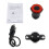 Slim fietsachterlicht met remsensor, oplaadbaar via USB. 5