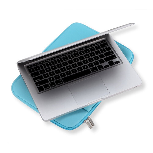 Capa protetora para laptop de 15 polegadas, estojo cinza de espuma com zíper. 1