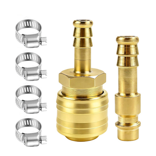 8 mm/10 mm Kupfer-Pneumatikanschluss, einfache-8mm