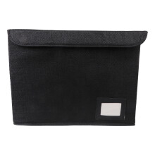 Portable Foldable Mangazine Organizers With Adjustable-Black