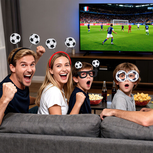 Plastic Soccer Spectacles/Headwear Accessory Perfect For-Style4 2