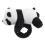 Brățară de pluș cu panda pentru copii 4
