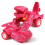 2-in-1 Dinosaurier-Transformationsauto-Spielzeug, ABS, Trägheitsantrieb 3
