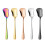 Practical Gourd Shape Spoon Stainless Steel Shovel For-Black 2