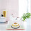 Transparent Cake Storage Box With Handle For Baking-White 7