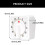 User Friendly Visual Timer With Precise Control Portable-Black 4
