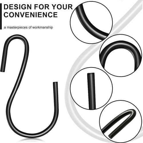 120pcs 1-inch Metal Mini S-hooks, Mini Decorative Hooks 2