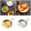 Rustproof Stainless Steel Snacks Tray With Ergonomic-gold big 4