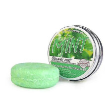 (Mint) 2pcs Ginger Hair Regrowth Shampoo Bar, Natural Organic Ginger Shampoo Bar Promotes Hair Growth Anti Hair Loss