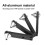 4PCS Subwoofer Shockproof Spike Bracket Combined Speaker Foot 3