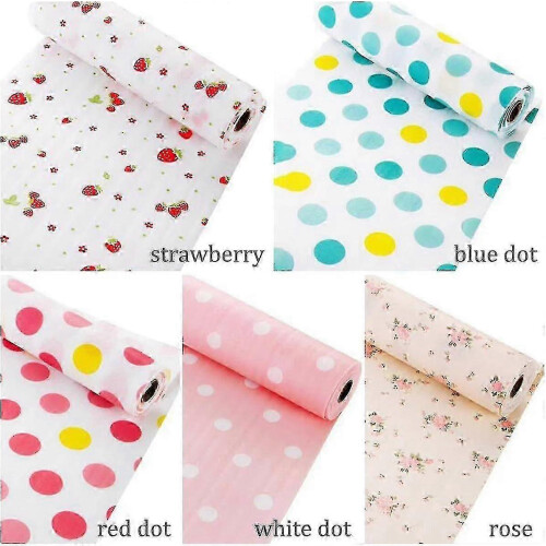 5 Rolls Non-Slip Drawer Liners, Waterproof Pet-Friendly Dustproof Shelf Liner compatible with Kitchen Cupboard Cabinets 1