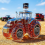 Whiskey Bottle Tractor Shape 10 Oz Novelty Creative Tractor Theme Empty Bottle_fusmg_tuks 2