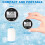 Digital Ice Bath Thermometer Water Bath Thermometer with Digital Display Waterproof Cold Plunge Flo 3