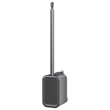 Flexible Bendable Toilet Brush Bathroom Toilets-Dark Grey