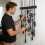 Spacious Wall Mounted Fishing Rod Holder accommodates Various 5