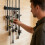 Spacious Wall Mounted Fishing Rod Holder accommodates Various 7