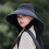 Breathable Adjustable Sun Visors Hat For Men Women Water-Blue 7