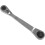 Mini Double Head Fast Ratchet Wrench Bit Socket Wrench Screwdriver 3
