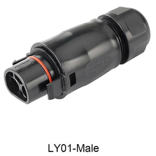 Solar PV Connector Plug, Waterproof IP68 4000V 40A, compatible with Solar PV System Panel Parallel Protection Kit 2