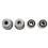 4PCS Auto Front Bracket Steering Knuckle Bushing 13411102 23189139 compatible with XTS 2013-2018 2