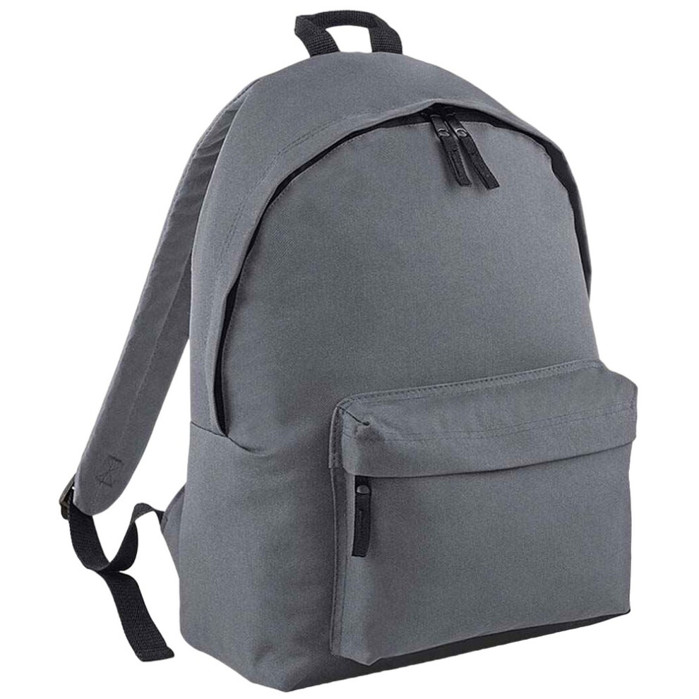Bagbase (One Size, Graphite ) Original Plain Backpack Grey