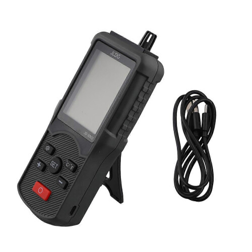Luchtkwaliteitsmeter, CO2- en TVOC-meter, temperatuur- en vochtigheidsmeter, koolstofdioxidemonitor 1