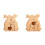 Drevená sada puzzle pre objímanie rodiny – 2 diely 1