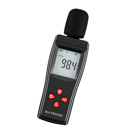 Lightweight Noise Measuring Tool High Accuracy 30 To 130dBA