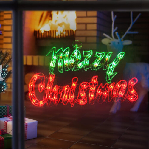 God Jul Ljusskylt 17,7 tum